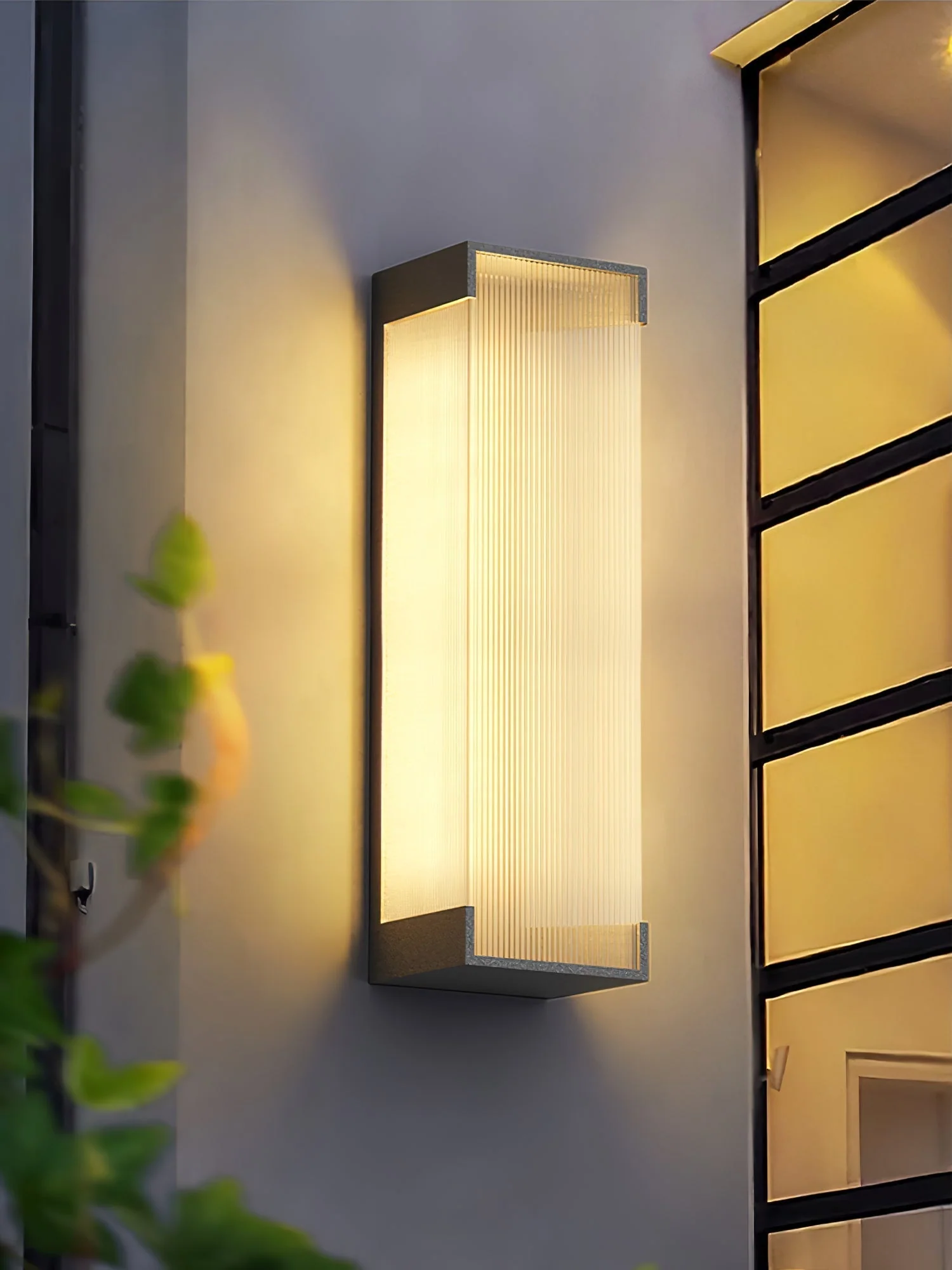 Elraearis Unique Rectangular Outdoor Wall Light - Image 40