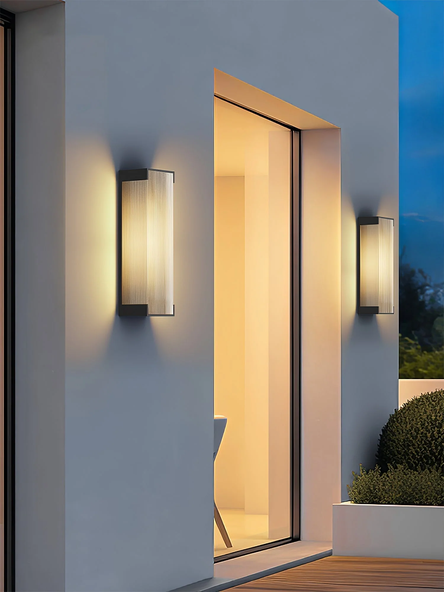 Elraearis Unique Rectangular Outdoor Wall Light - Image 41