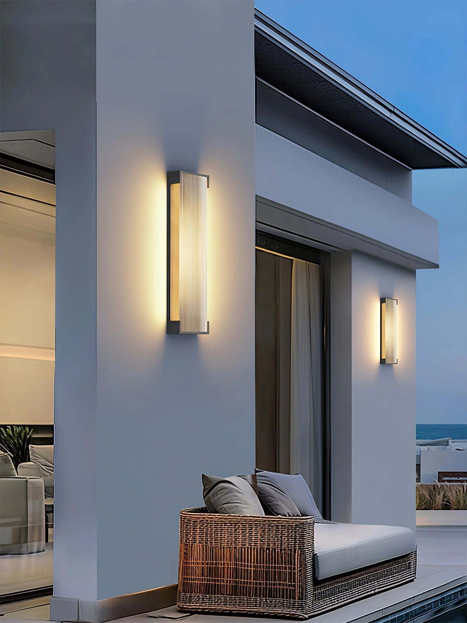 Elraearis Unique Rectangular Outdoor Wall Light - Image 6