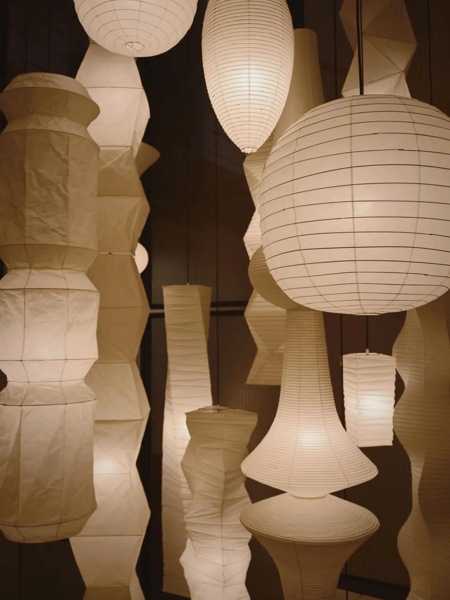 Elsie Vinyage Paper Pendant Light - Image 5