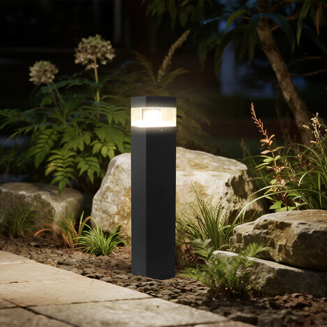 Elsiyy Minimalist Nordic Outdoor Lawn Pole Light - Image 3