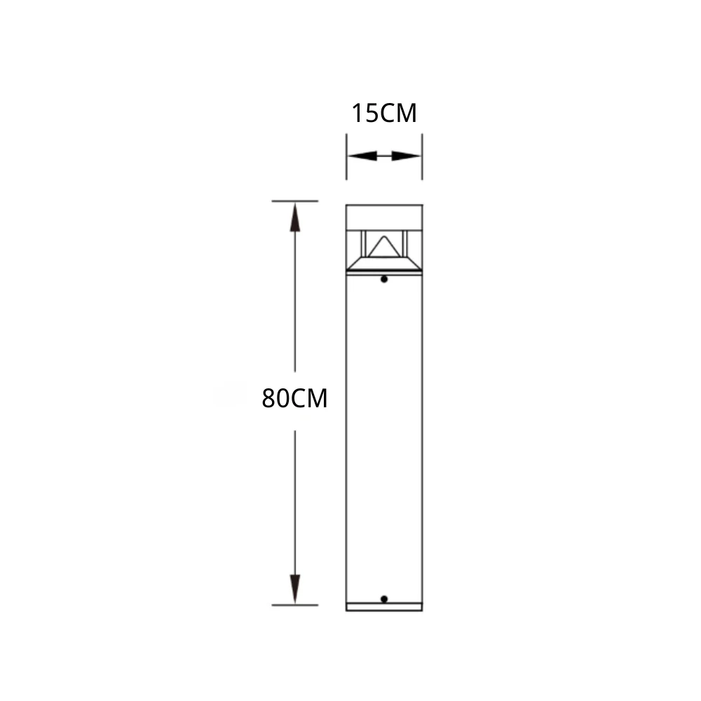 Elsiyy Minimalist Nordic Outdoor Lawn Pole Light - Image 8