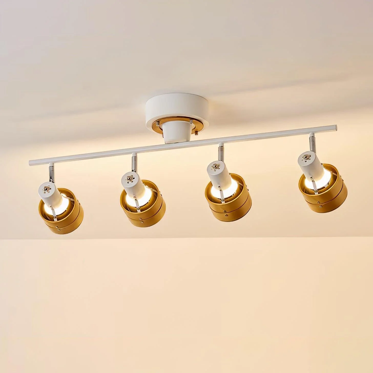 Elsorila Elegance Adjustable Spot Wooden Ceiling Lamp - Image 13