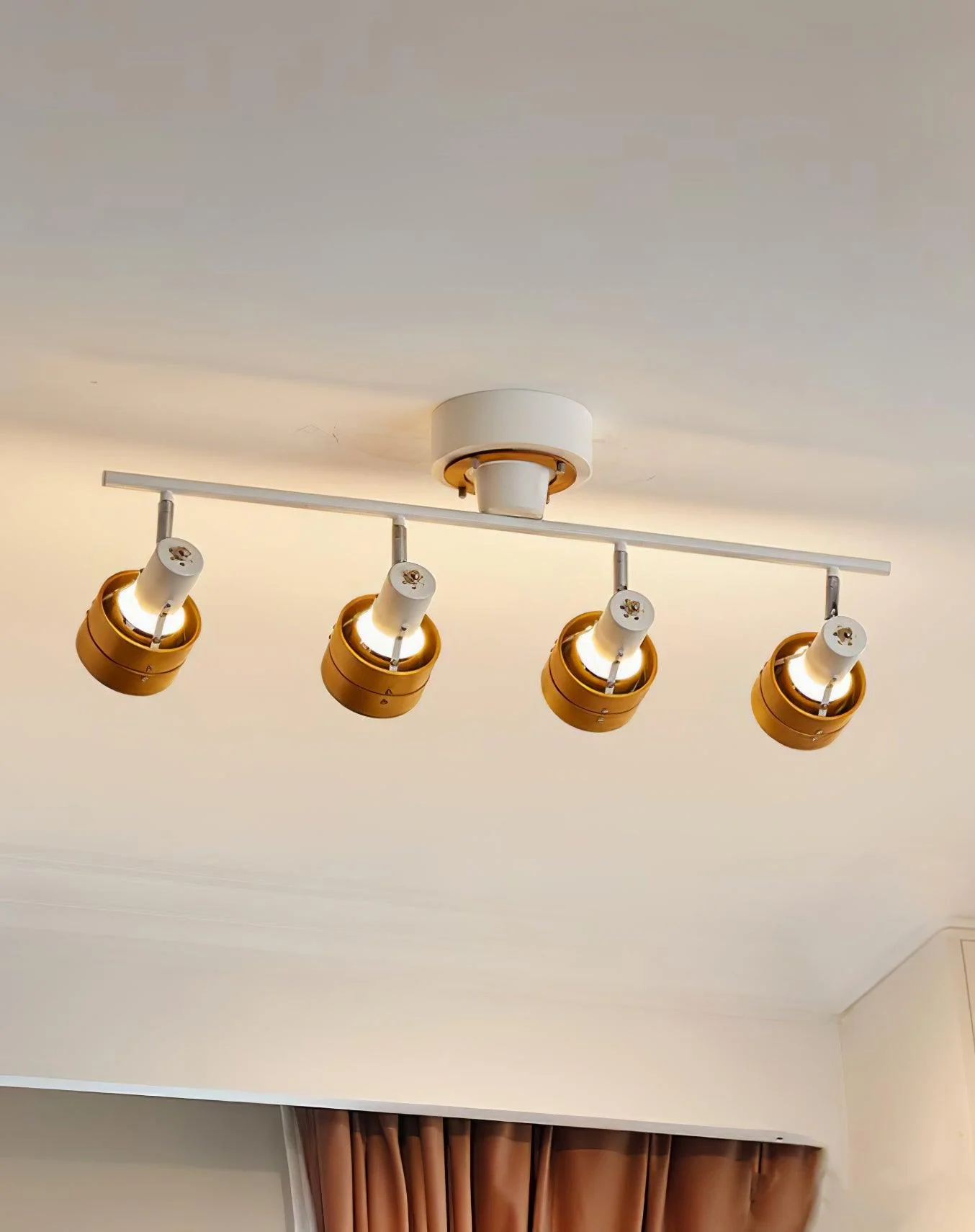 Elsorila Elegance Adjustable Spot Wooden Ceiling Lamp - Image 17