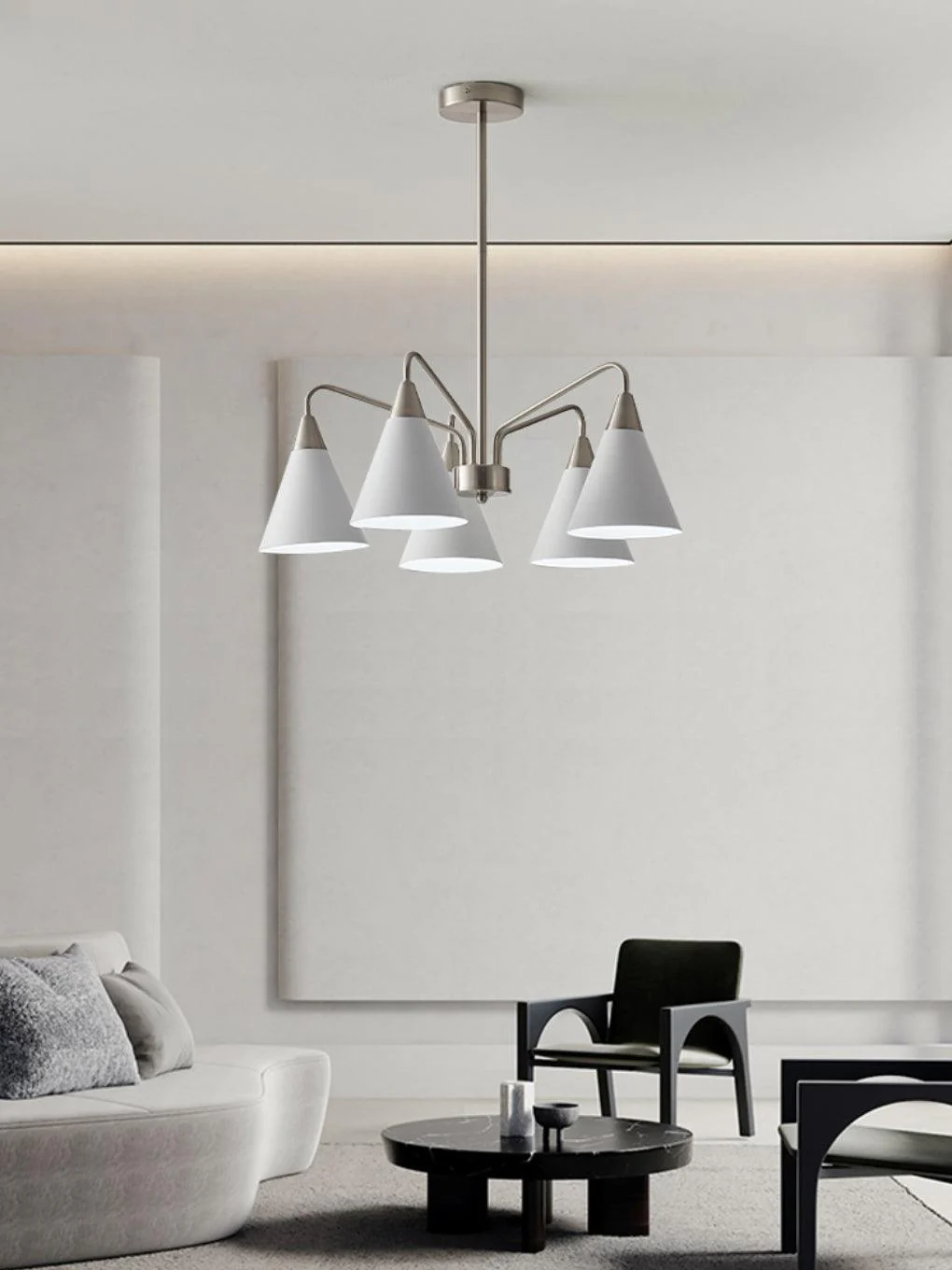 Elthaeth Premium Nordic Art Fashion Cono Chandelier - Image 33