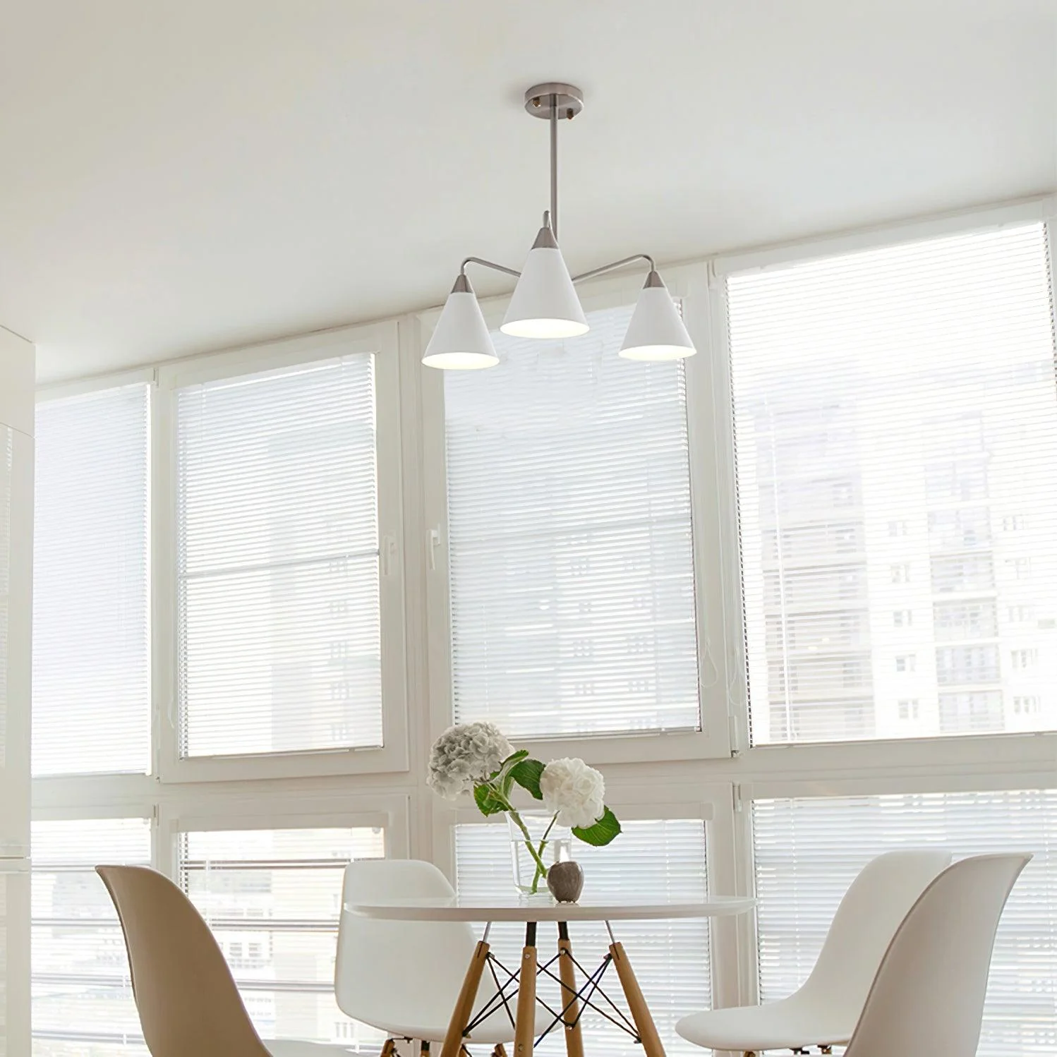 Elthaeth Premium Nordic Art Fashion Cono Chandelier - Image 36