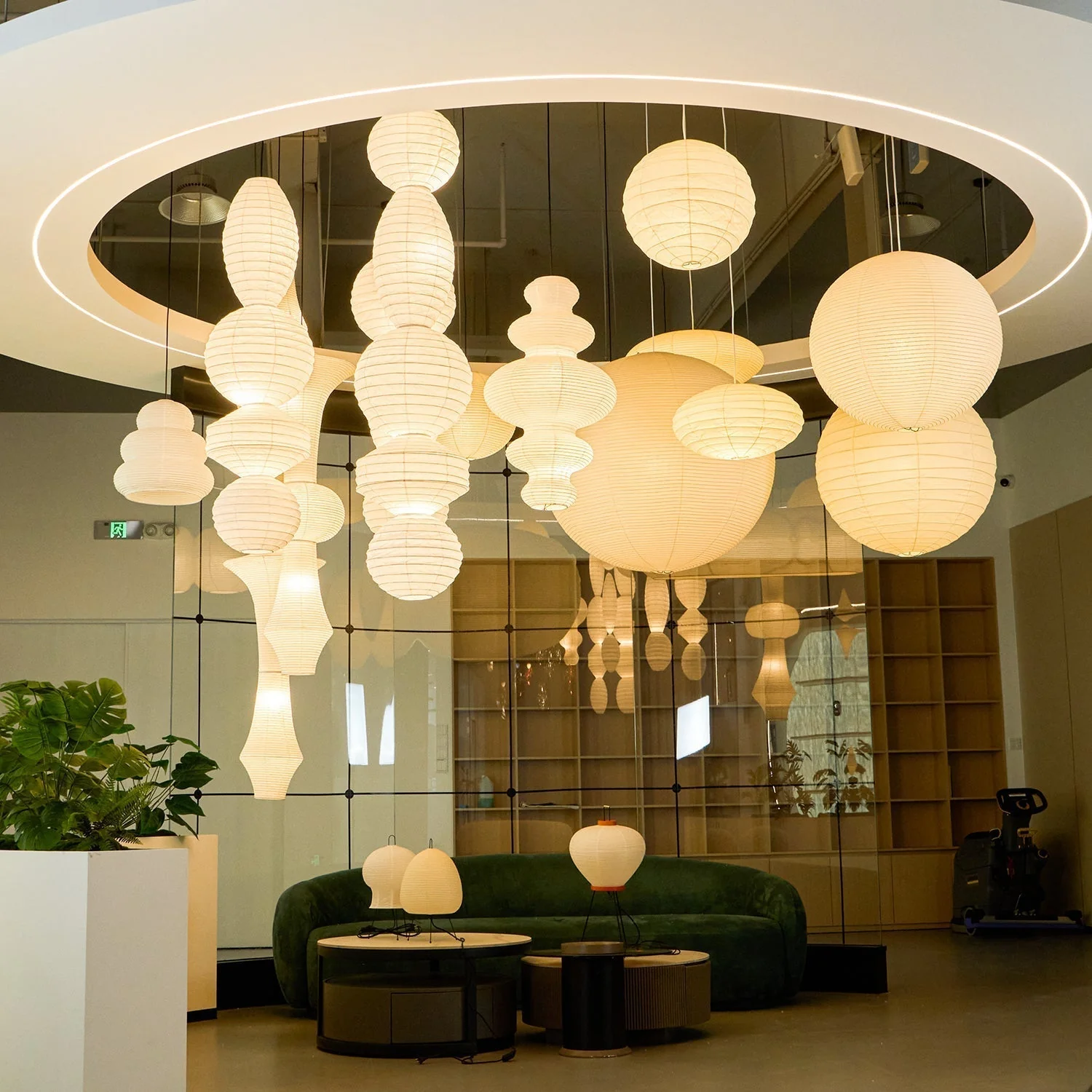 Elthayra Natural Series Bamboo Lantern Pendant Lamp - Image 12