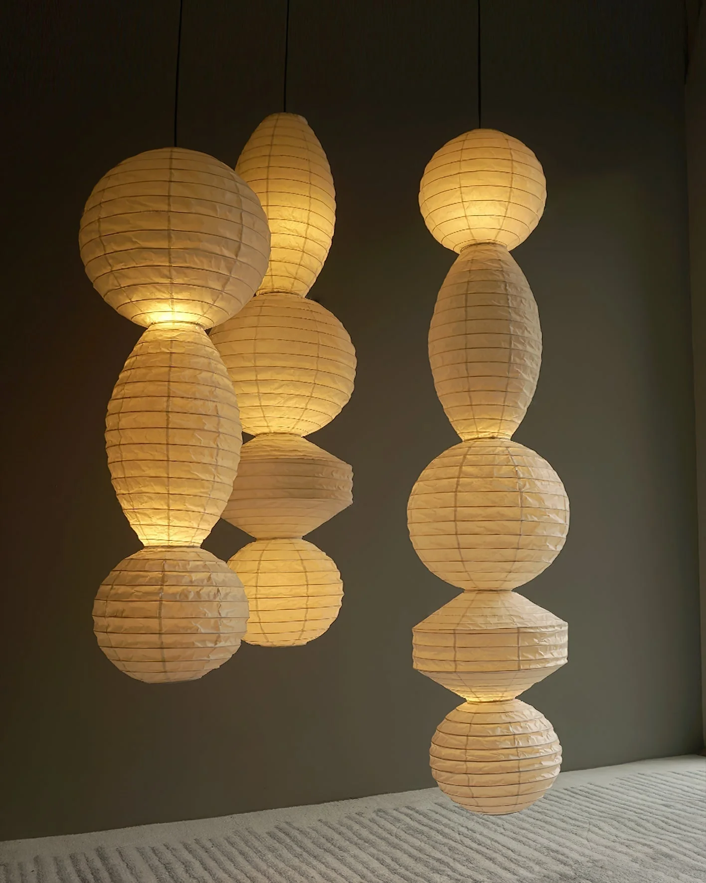 Elthayra Natural Series Bamboo Lantern Pendant Lamp - Image 18