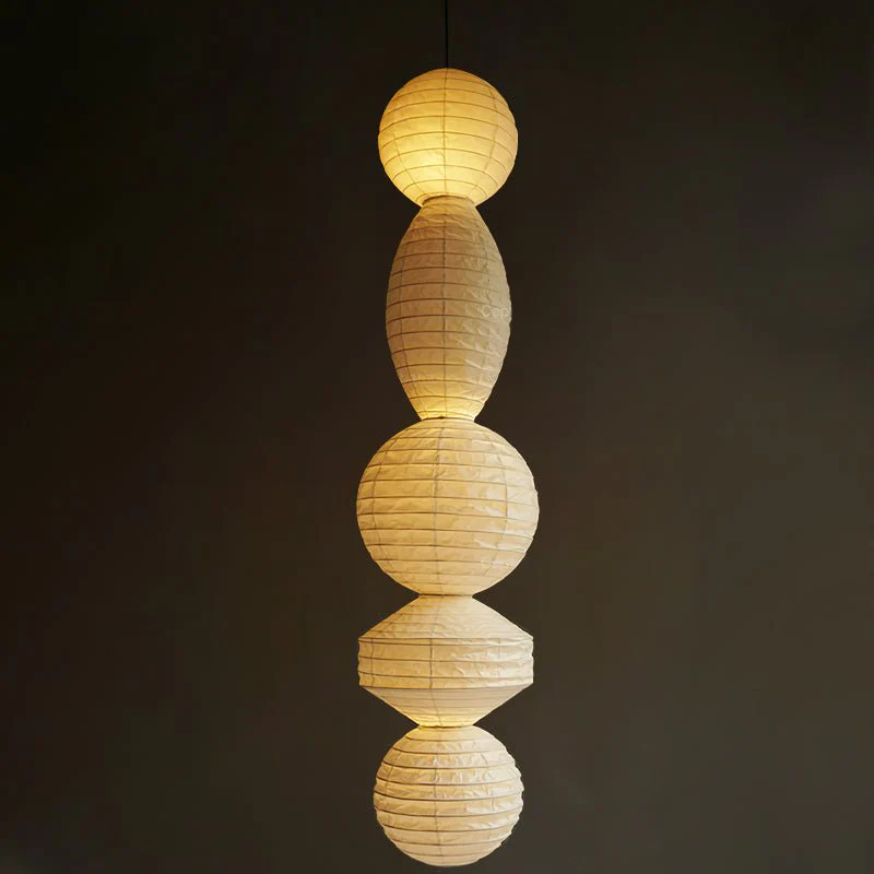 Elthayra Natural Series Bamboo Lantern Pendant Lamp - Image 2