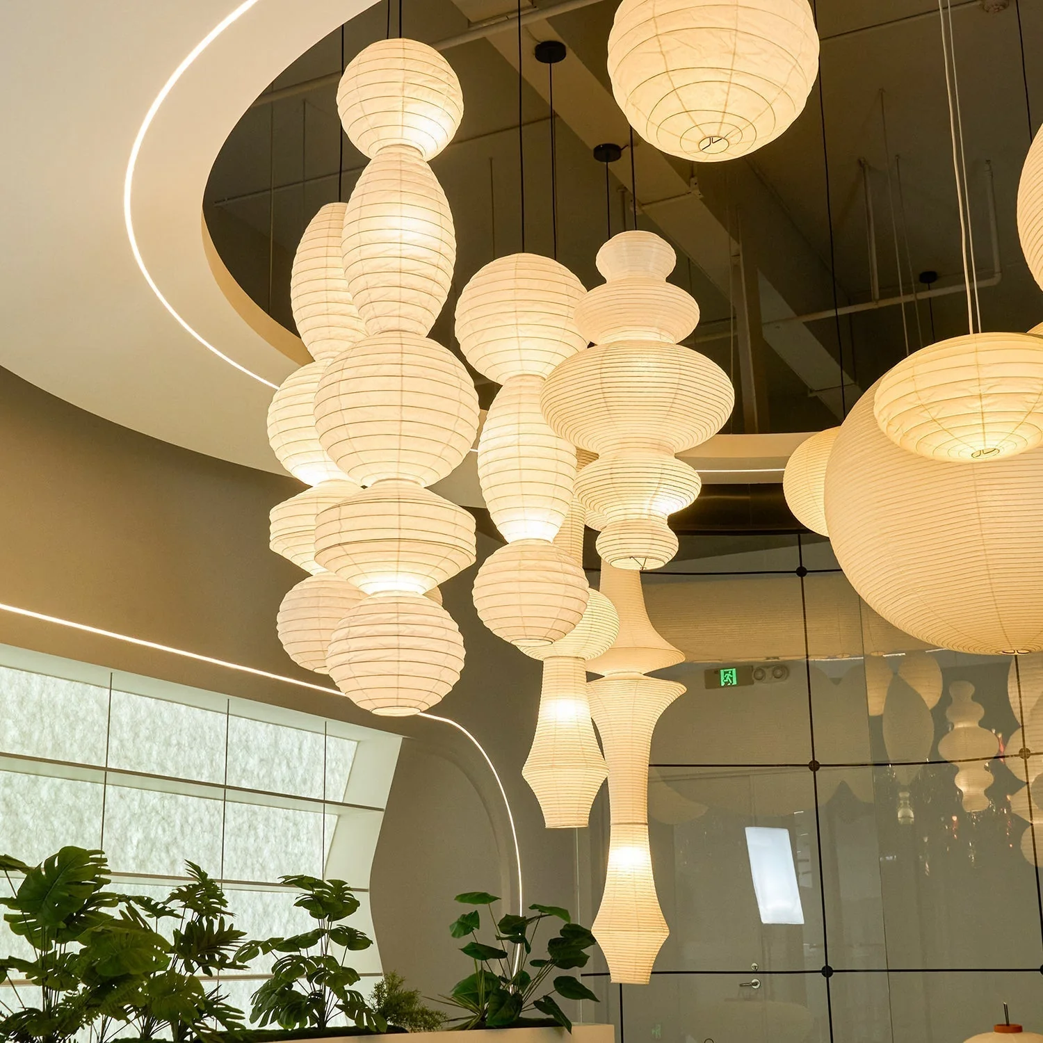 Elthayra Natural Series Bamboo Lantern Pendant Lamp - Image 23