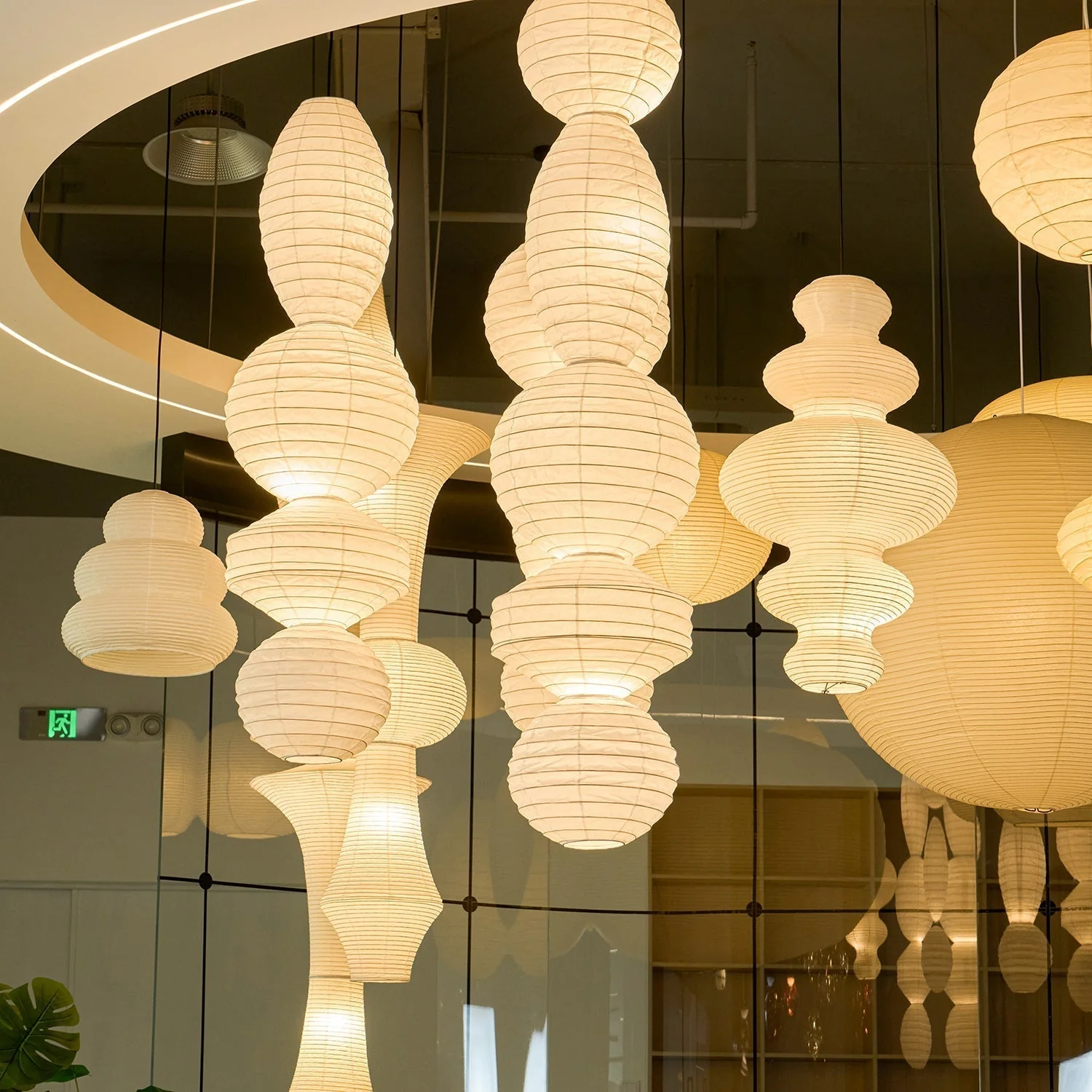 Elthayra Natural Series Bamboo Lantern Pendant Lamp - Image 24