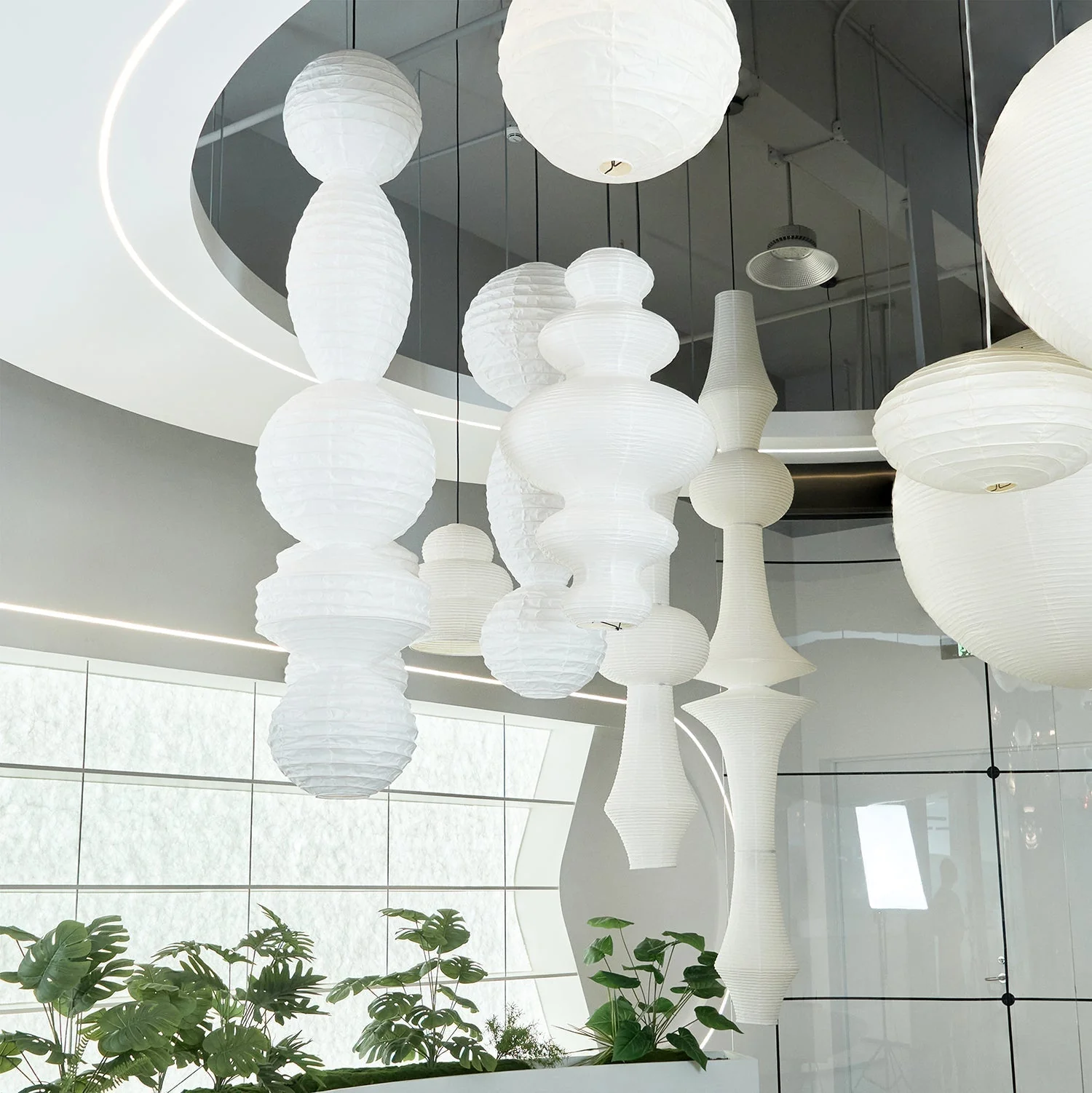 Elthayra Natural Series Bamboo Lantern Pendant Lamp - Image 8