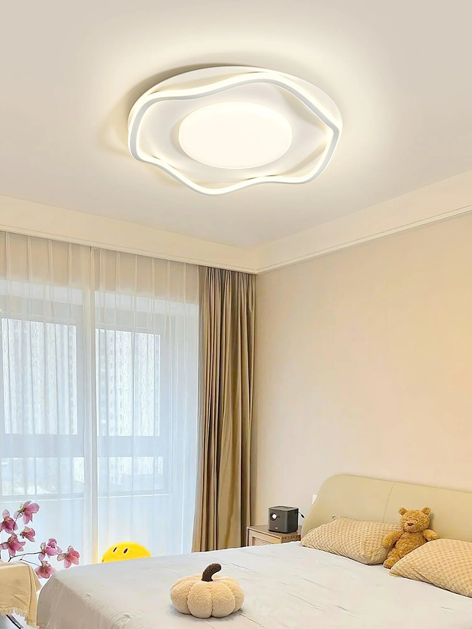 Elvenos Minimalist Cloud Shape Ceiling Lamp - Image 26