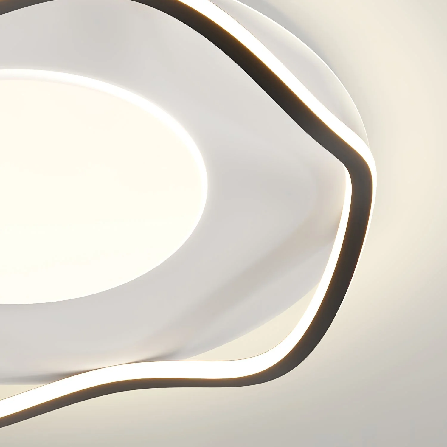 Elvenos Minimalist Cloud Shape Ceiling Lamp - Image 9