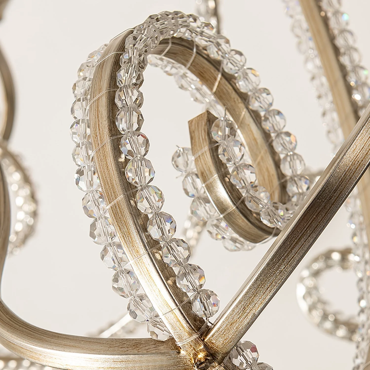 Elysara Crystal Candle Chandelier - Image 11