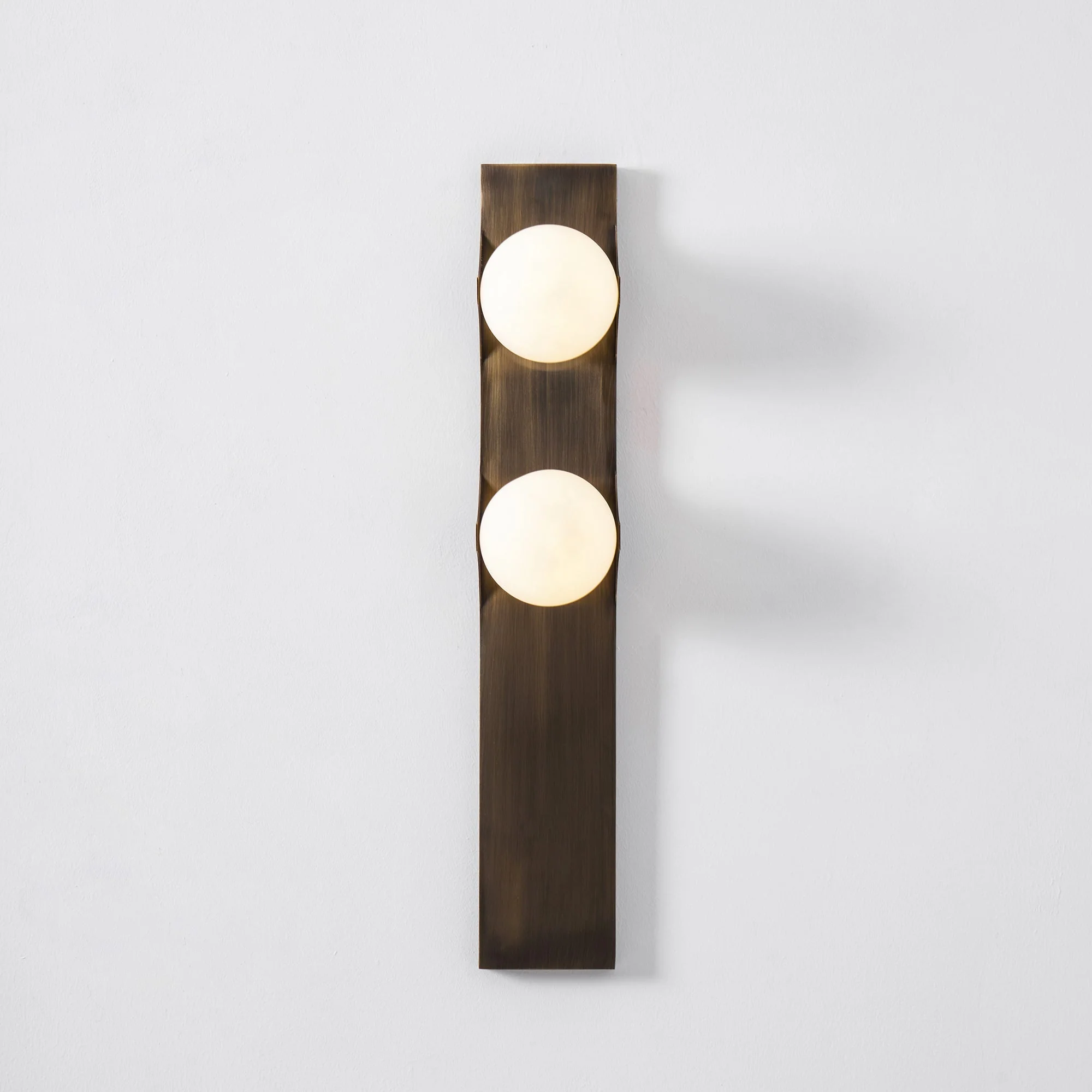 Ember Line Modern Brass Wall Light - Image 20