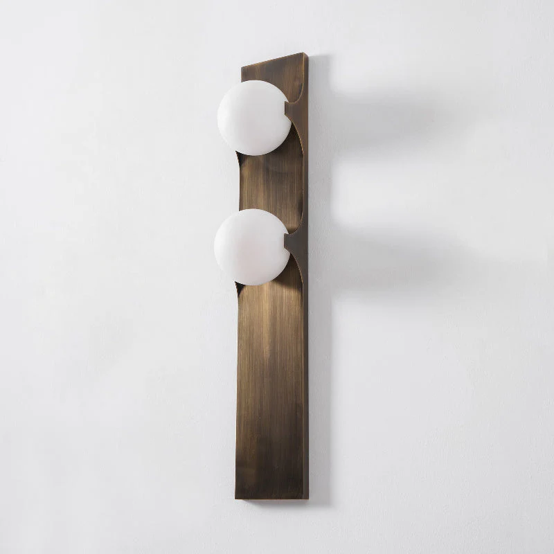 Ember Line Modern Brass Wall Light - Image 28