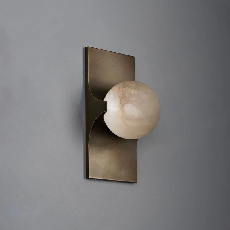 Ember Line Modern Brass Wall Light - Image 31