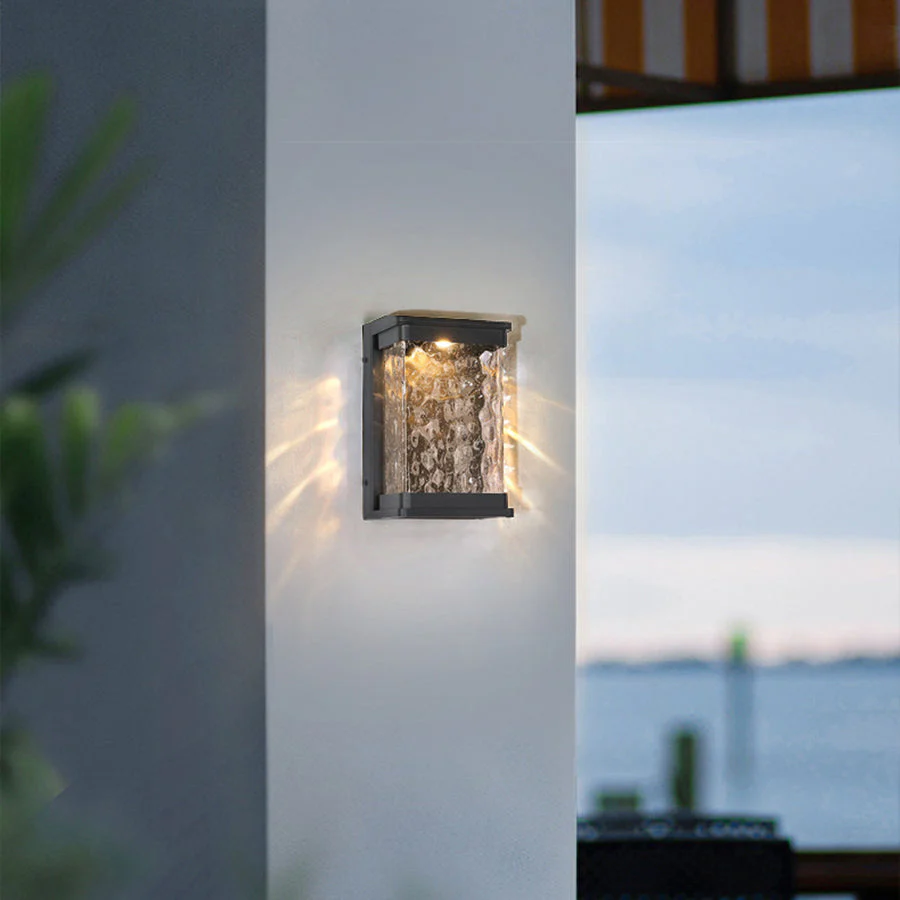 Emery Rectangular Outdoor Wall Lights - Image 4