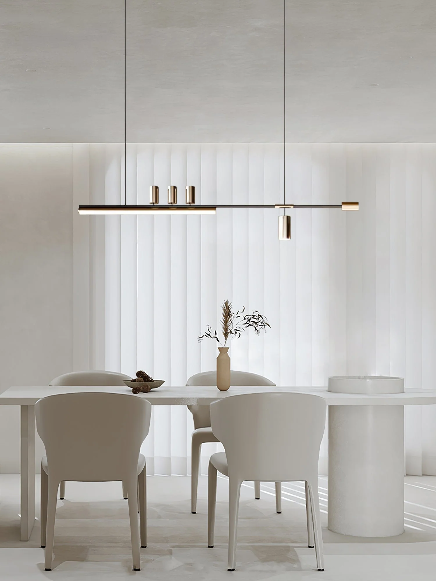Emirel Modern Minimalist Linear Island Pendant Lamp - Image 11
