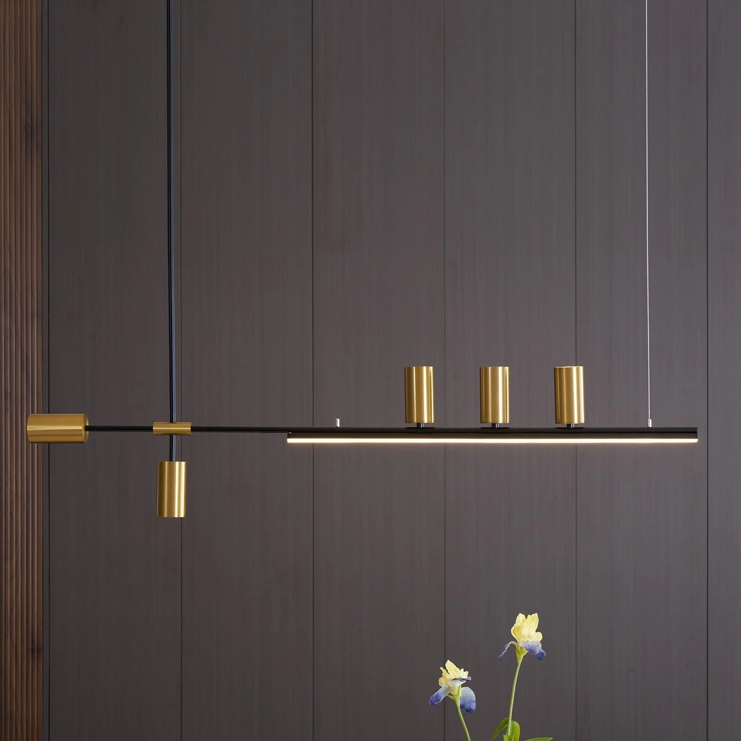 Emirel Modern Minimalist Linear Island Pendant Lamp - Image 12