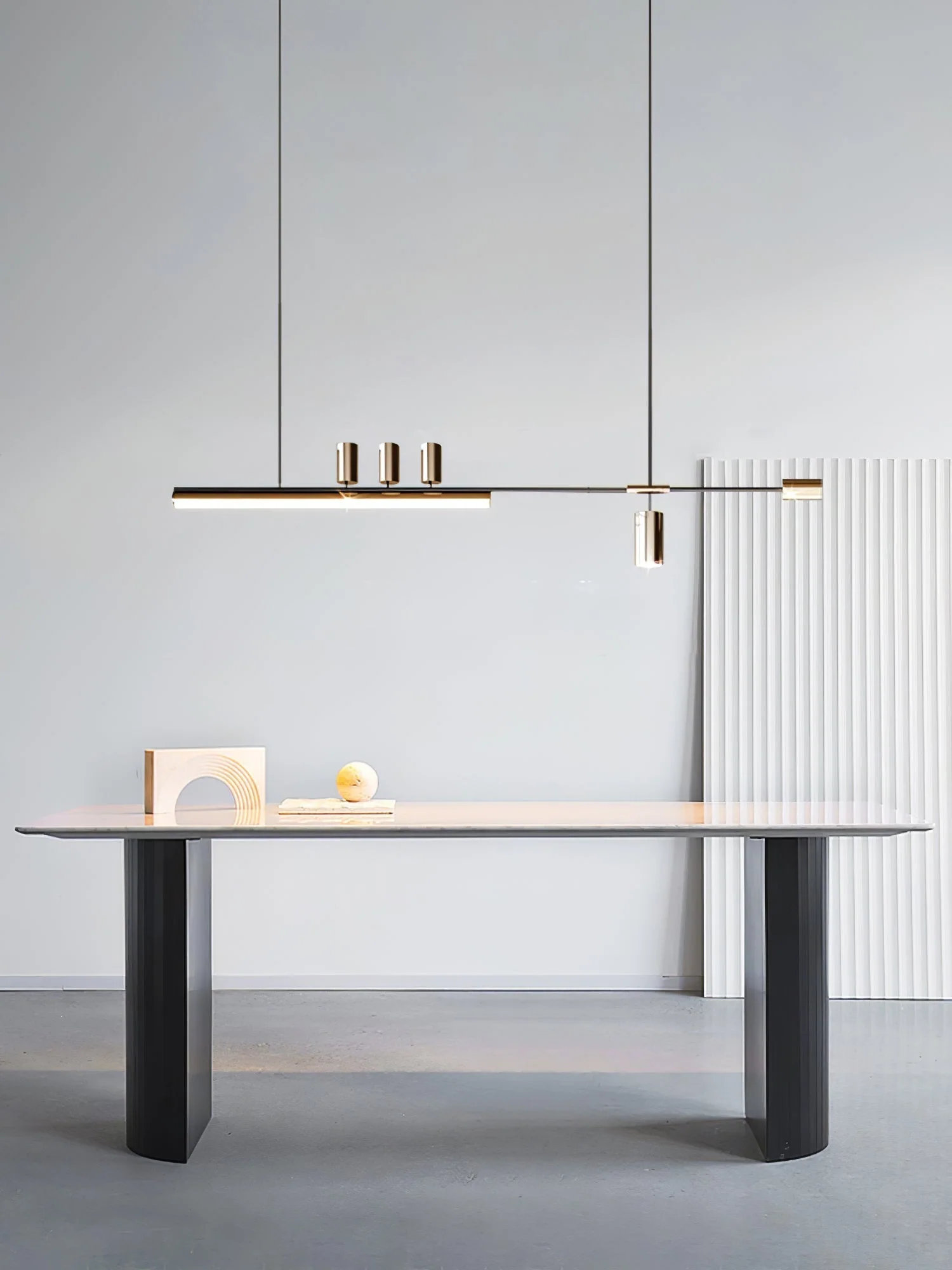 Emirel Modern Minimalist Linear Island Pendant Lamp - Image 18