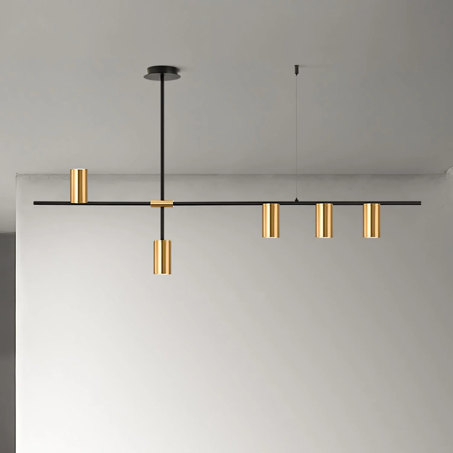 Emirel Modern Minimalist Linear Island Pendant Lamp - Image 21