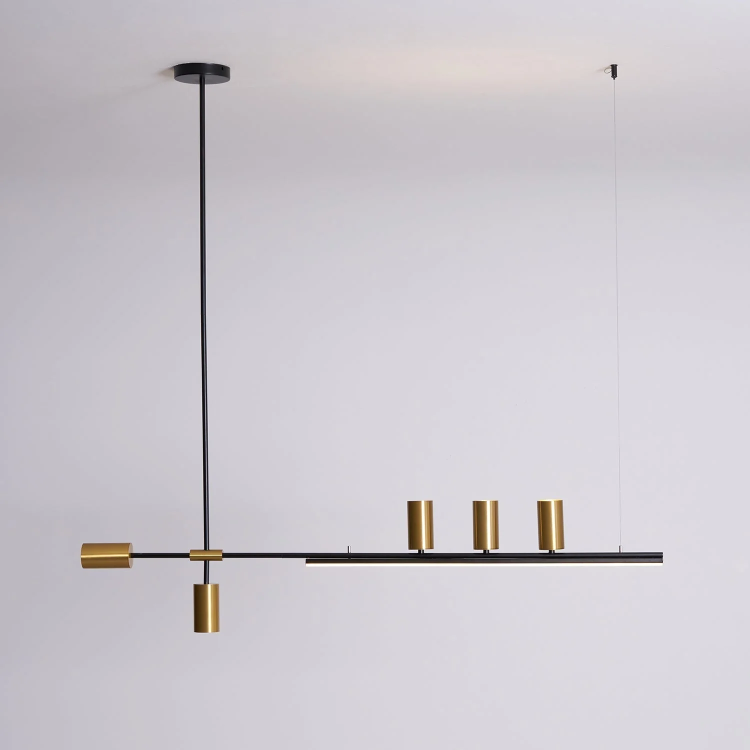 Emirel Modern Minimalist Linear Island Pendant Lamp - Image 36