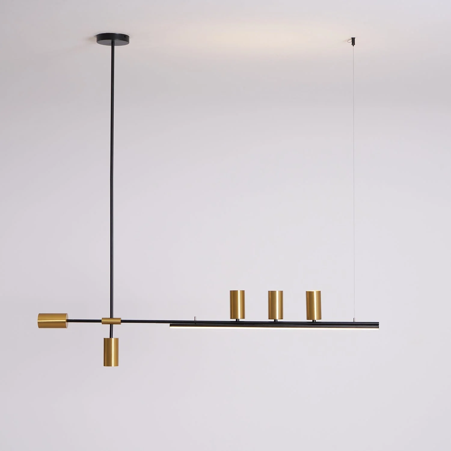 Emirel Modern Minimalist Linear Island Pendant Lamp - Image 45