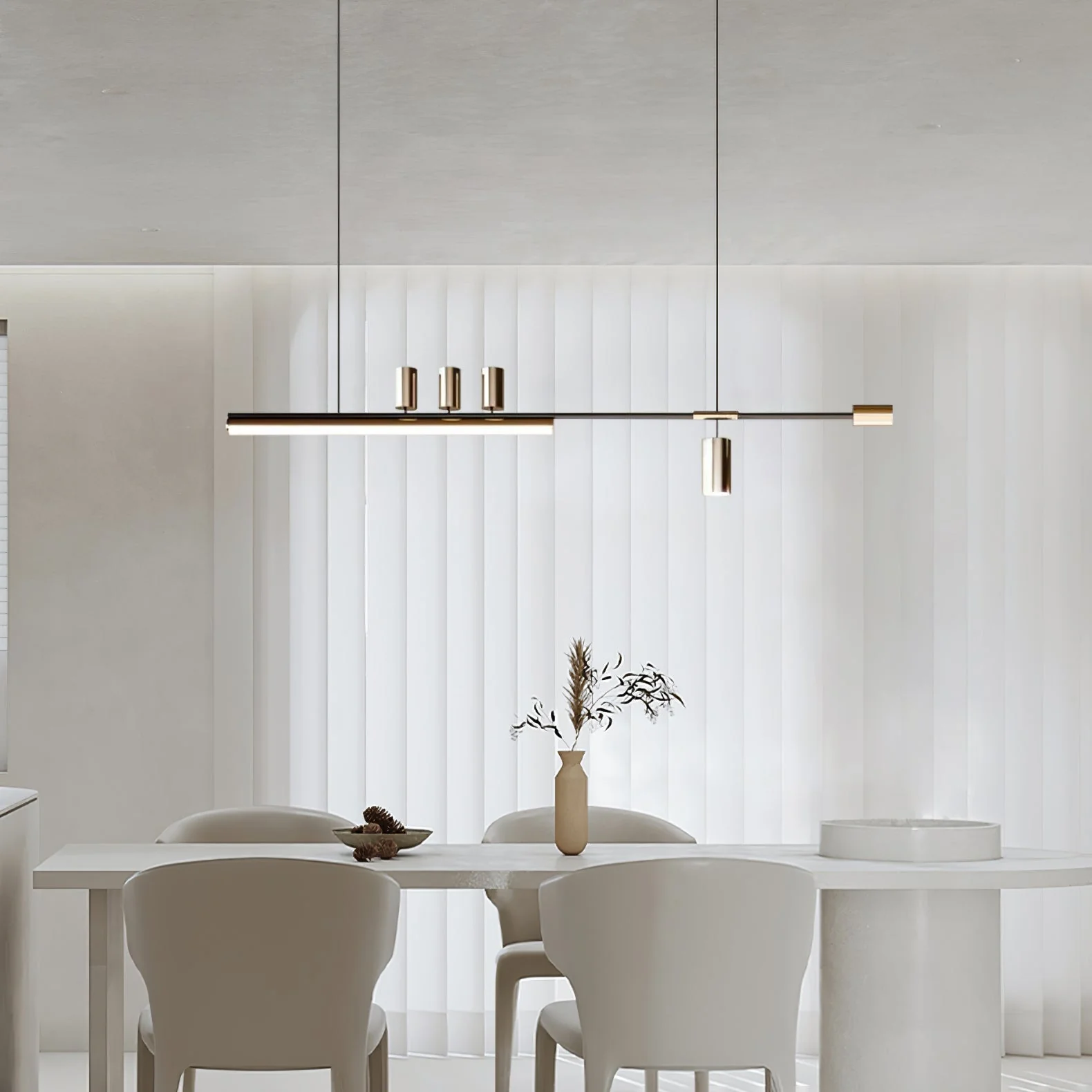Emirel Modern Minimalist Linear Island Pendant Lamp - Image 48