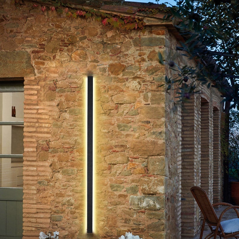 Emma Linear Modern Outdoor Wall Lights - Image 6