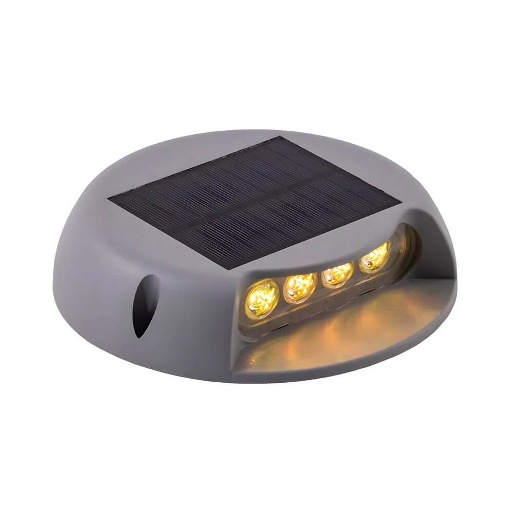 Enduran Round Solar LED Step/Deck ABS Outdoor Light - Image 6