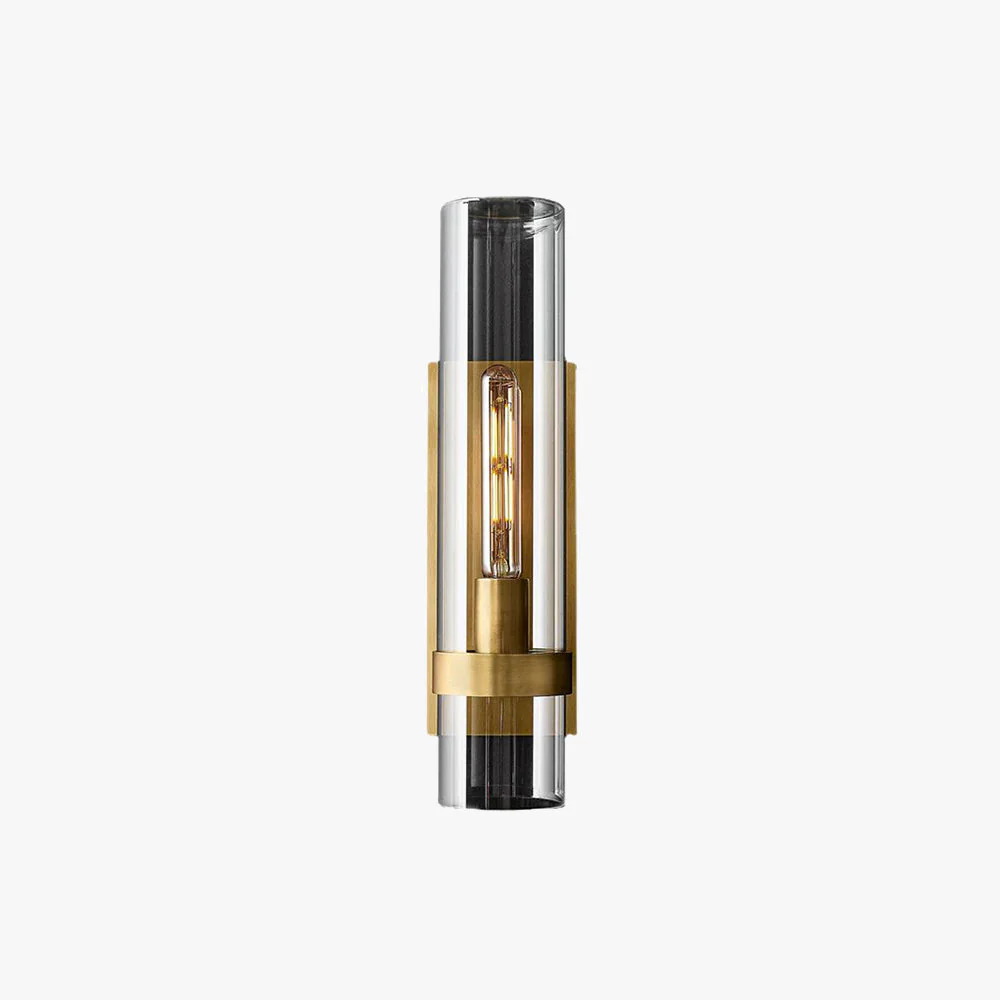 Enya Glass Cylinder Modern Wall Light