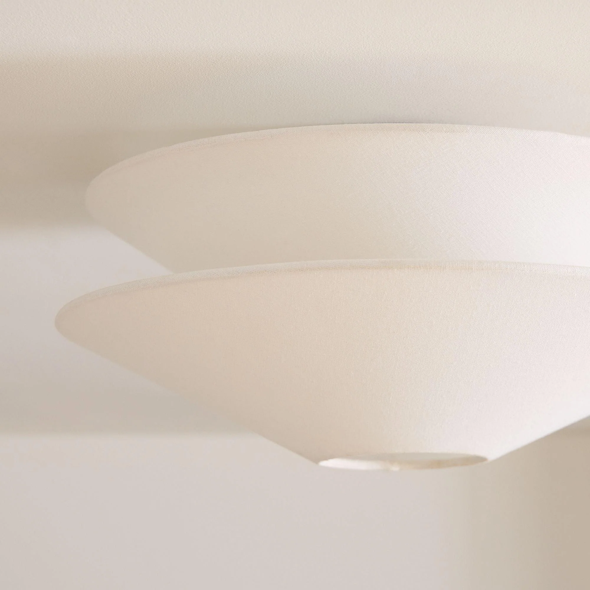 Eon Nordic Art Fabric Flushmount Ceiling Light - Image 2