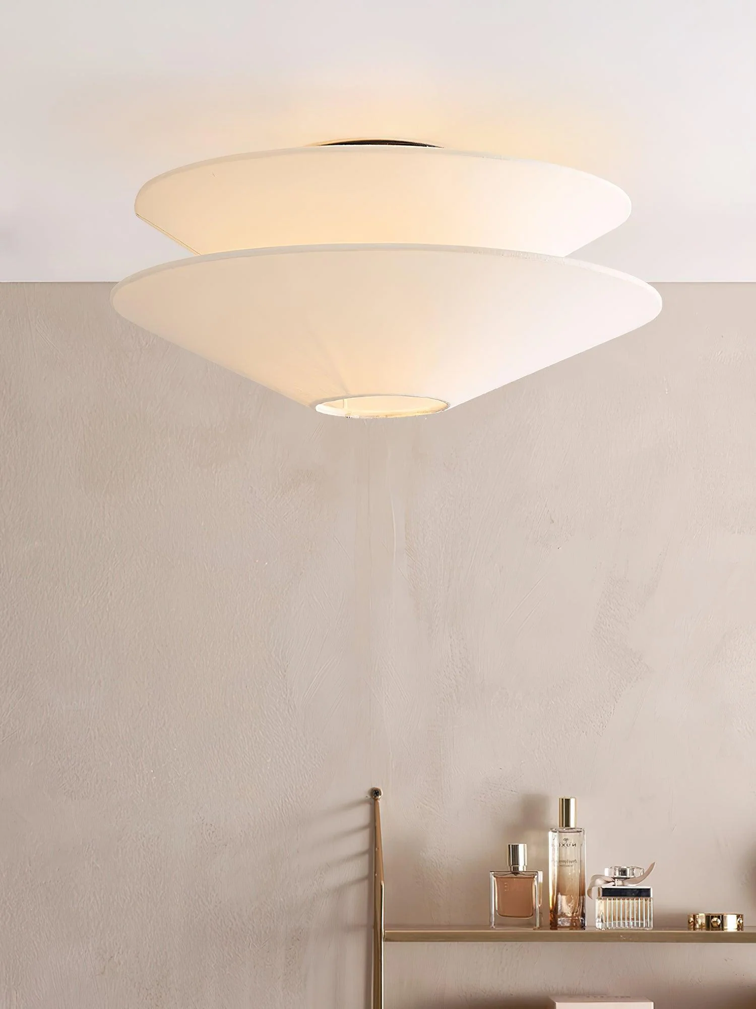 Eon Nordic Art Fabric Flushmount Ceiling Light - Image 25