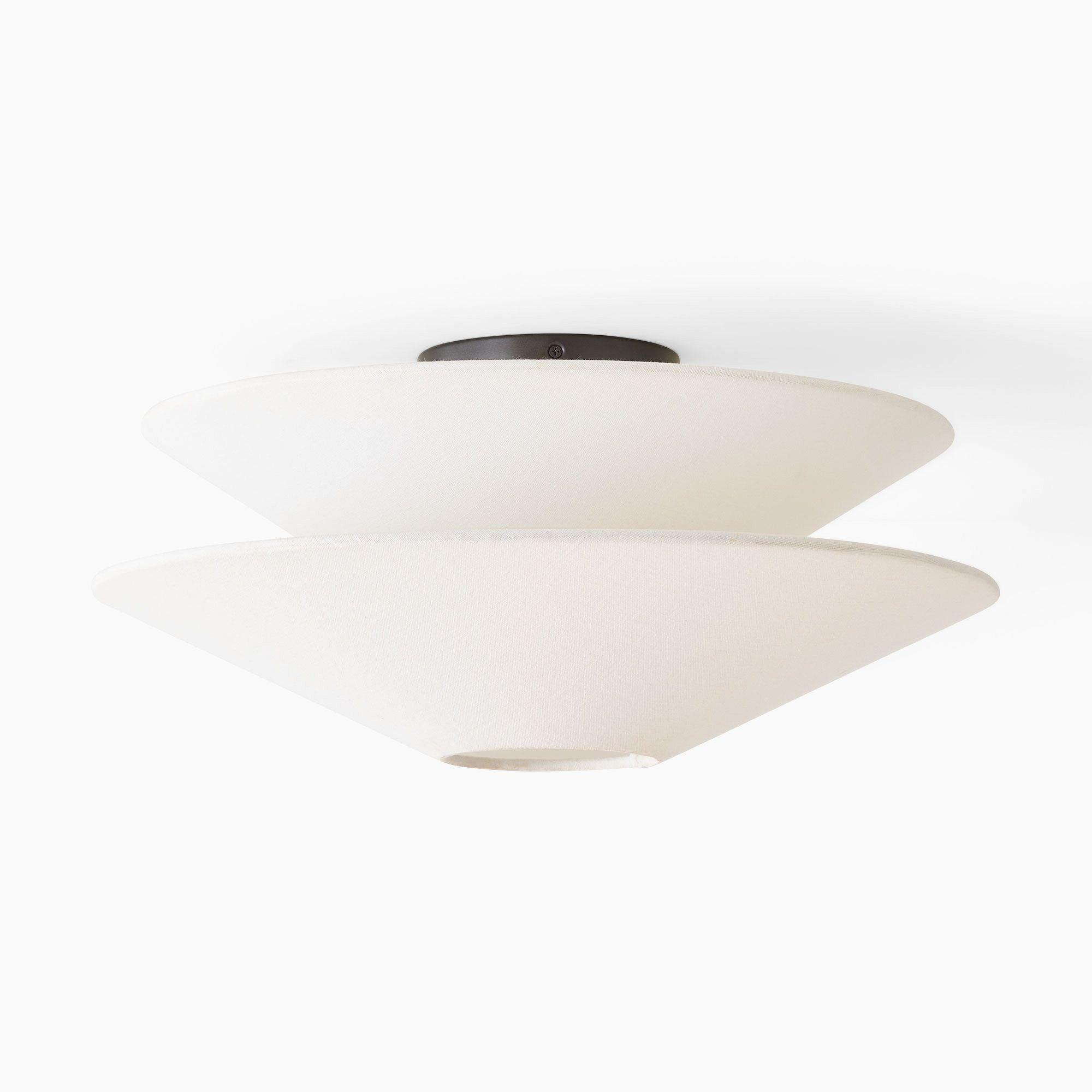 Eon Nordic Art Fabric Flushmount Ceiling Light - Image 33