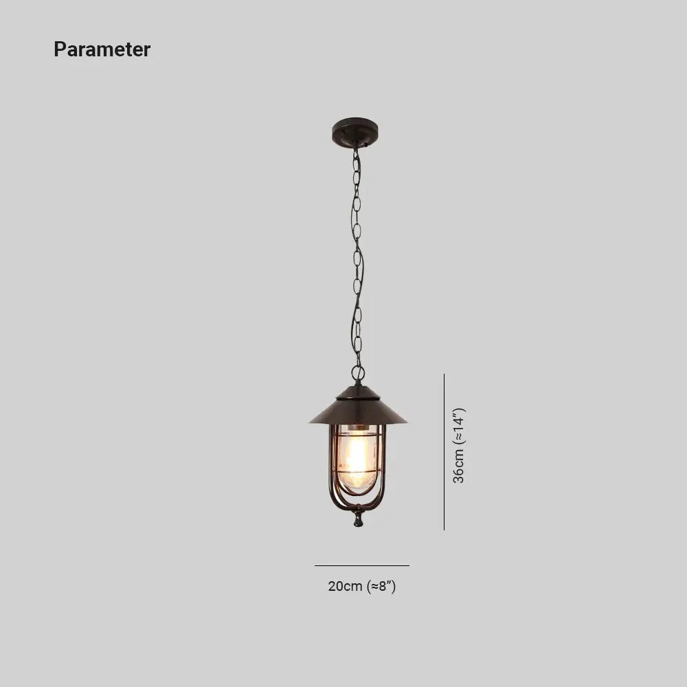 Epoch Retro Outdoor Pendant Light - Image 4