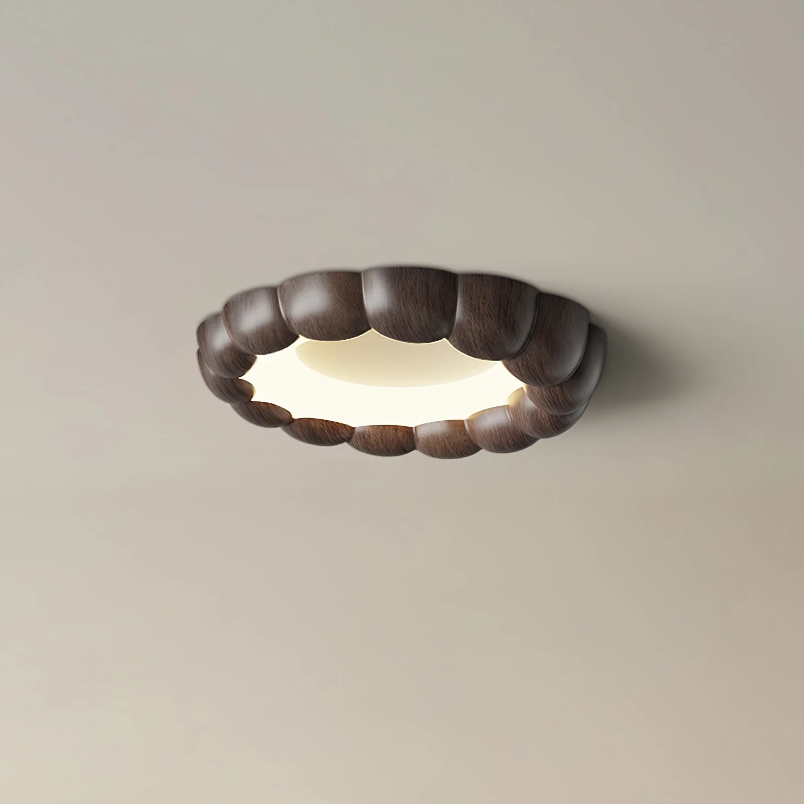 Eraeiel Traditional Elegance Ripple Ceiling Lamp - Image 10