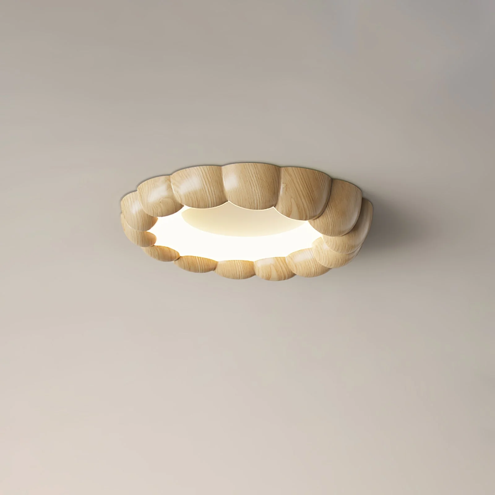 Eraeiel Traditional Elegance Ripple Ceiling Lamp - Image 5