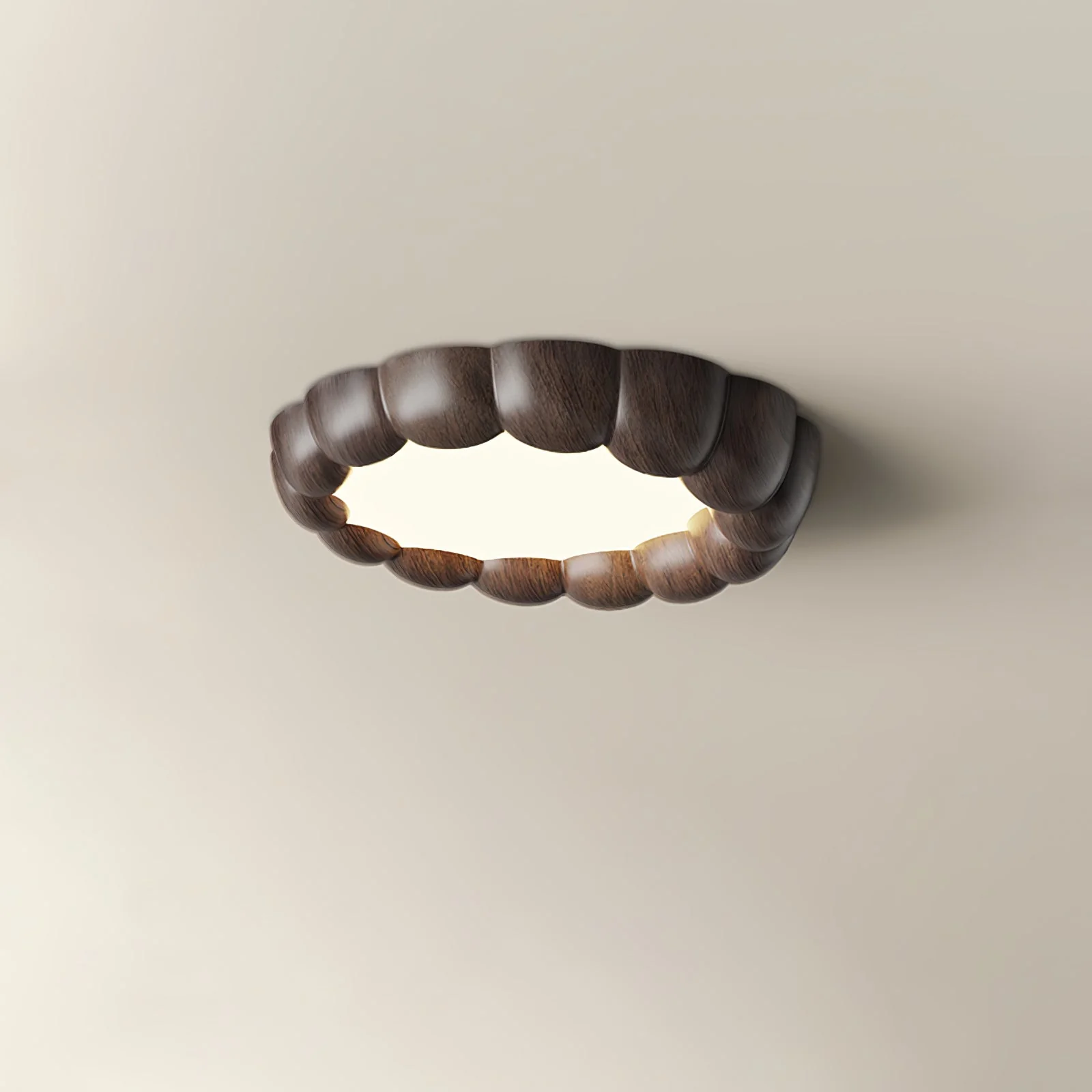 Eraeiel Traditional Elegance Ripple Ceiling Lamp - Image 8