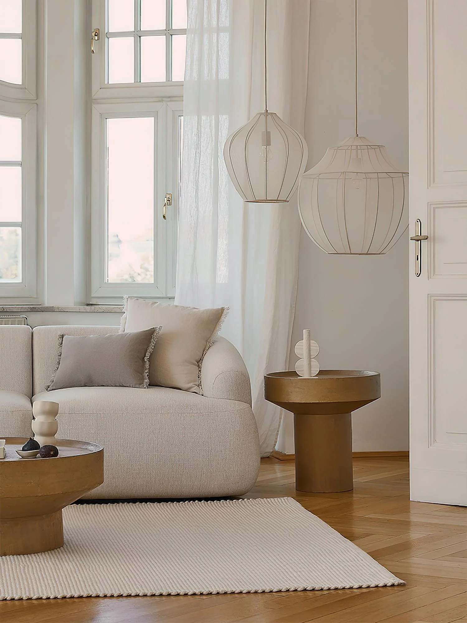 Eraeyra Premium Elegance Mesh Fabric Pendant Light - Image 20