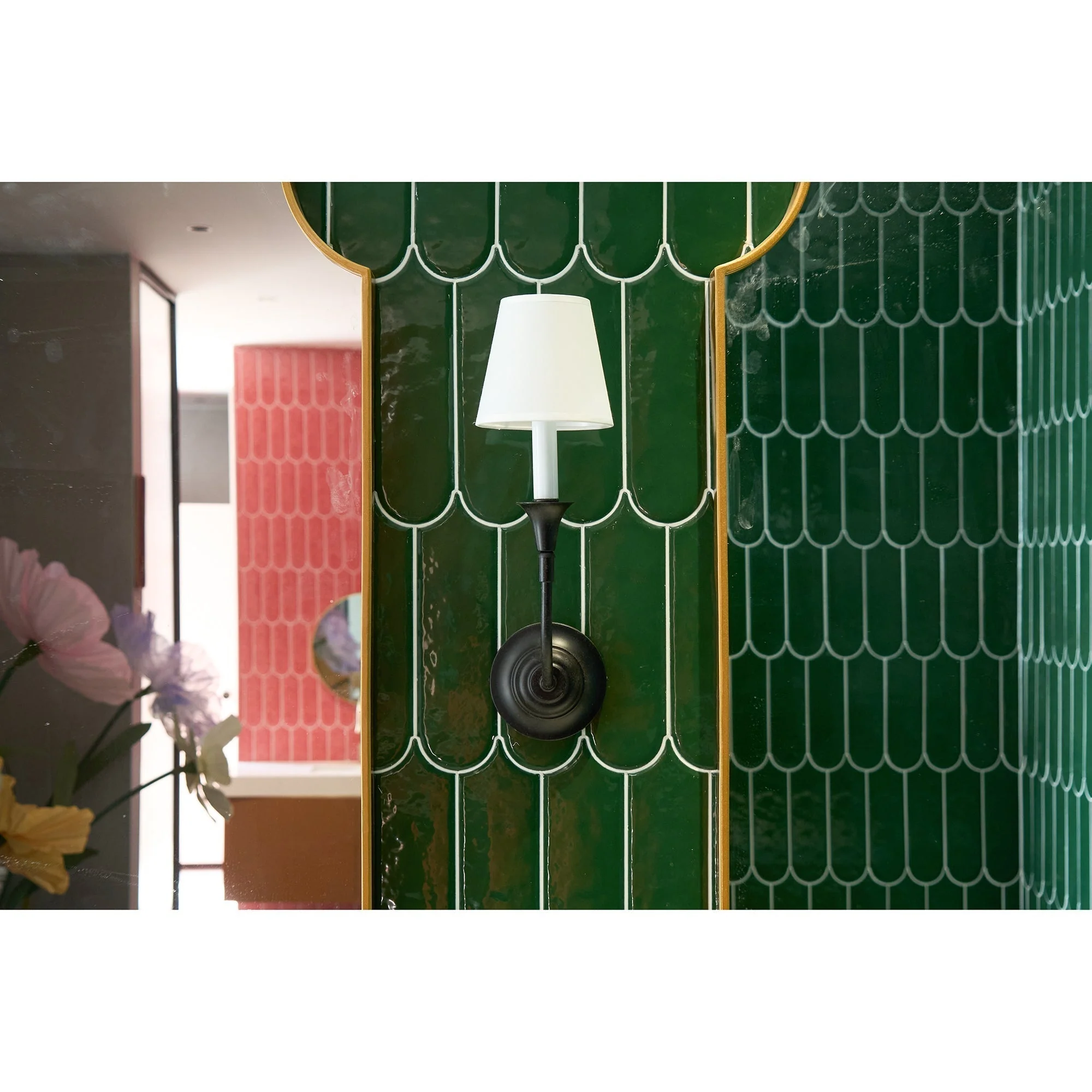 Erdoros Vintage Industrial Fabric Wall Lamp - Image 9