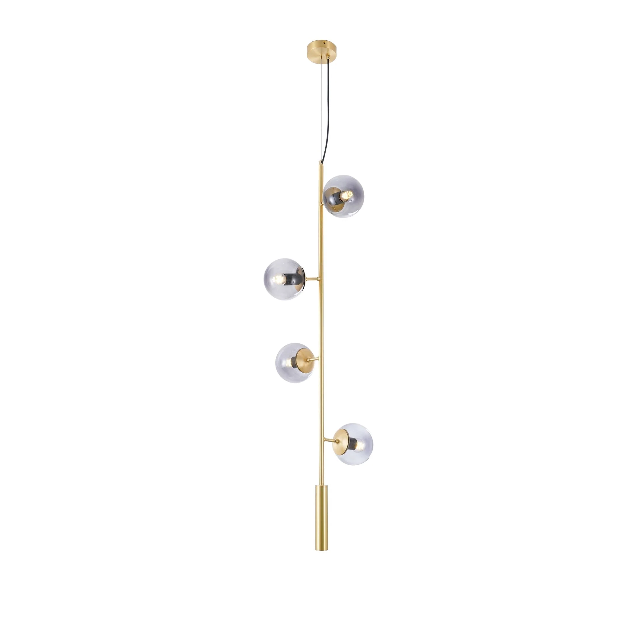 Erevia Brass & Glass Pendant Light - Image 49