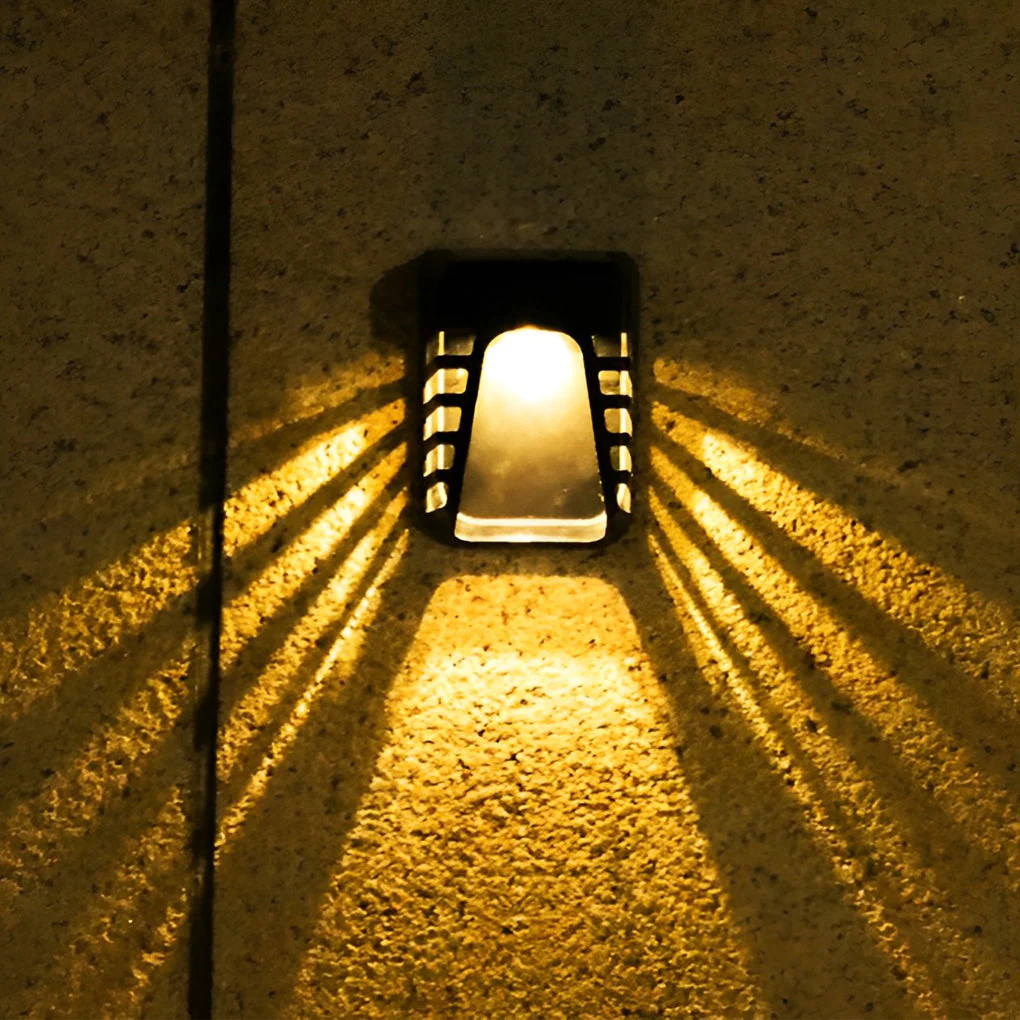 Eric Intelligent LED Black Modern ABS Outdoor Wall Lights