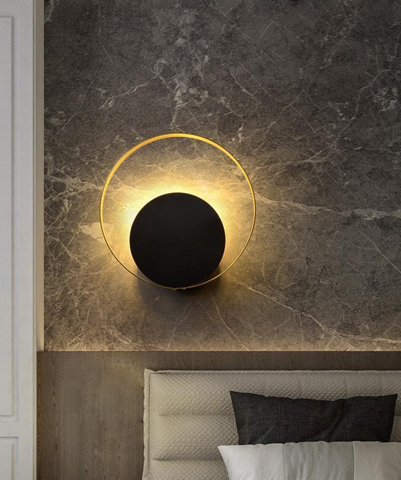 Erliren Modern Minimalist Circle Wall Lamp - Image 10