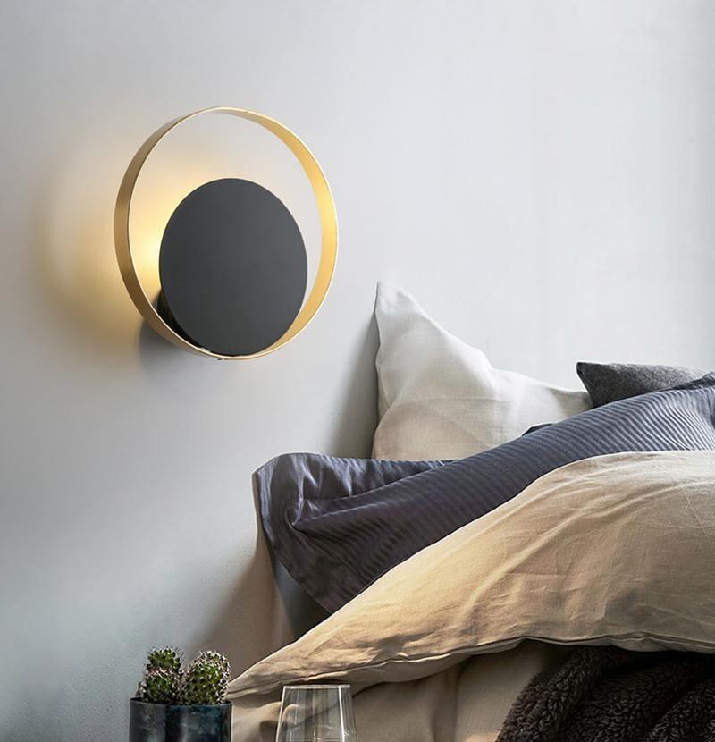 Erliren Modern Minimalist Circle Wall Lamp - Image 16