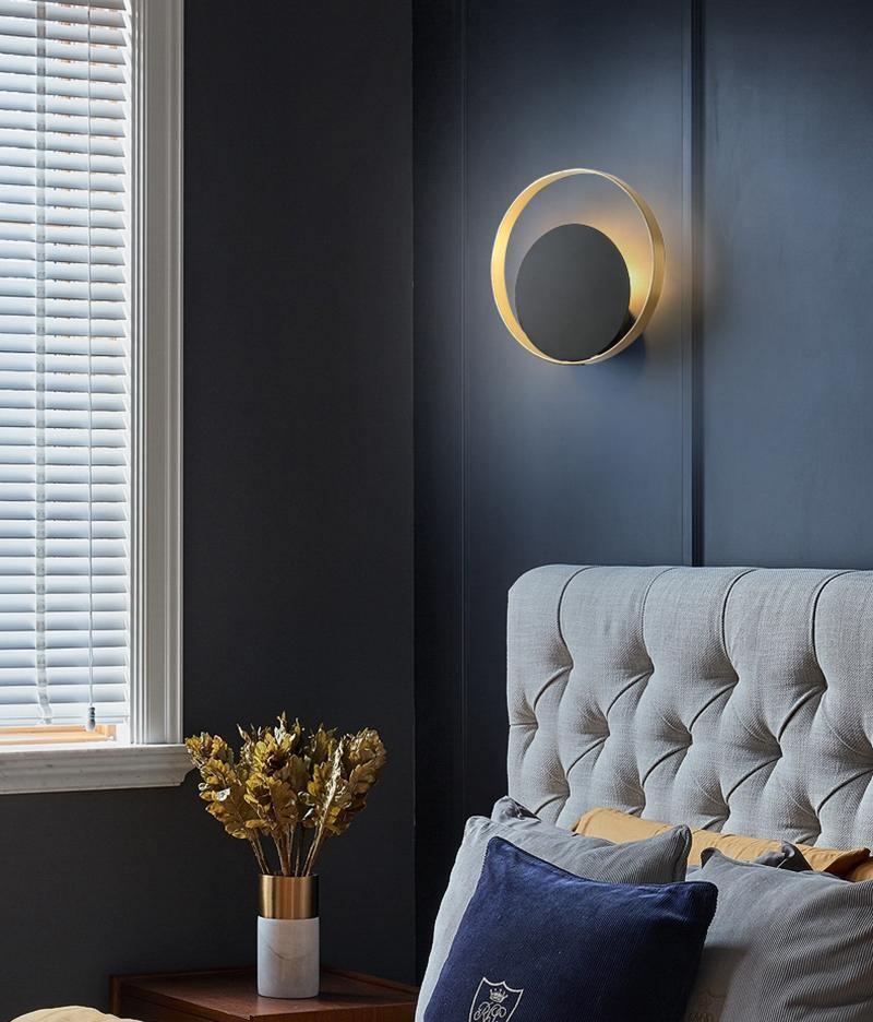 Erliren Modern Minimalist Circle Wall Lamp - Image 22