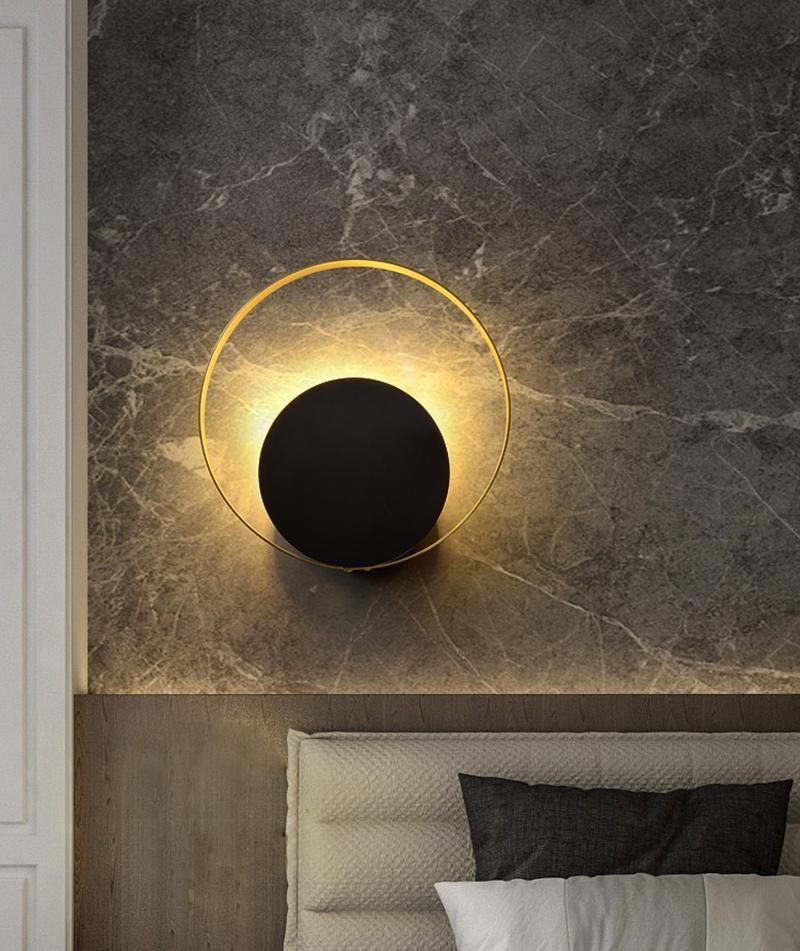 Erliren Modern Minimalist Circle Wall Lamp - Image 29