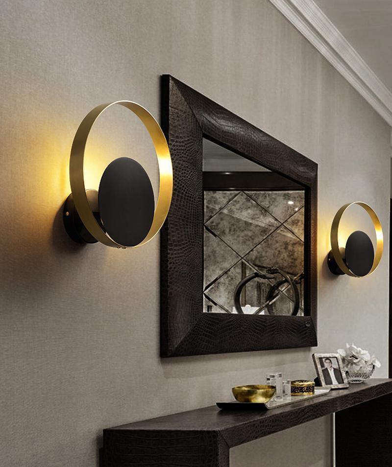 Erliren Modern Minimalist Circle Wall Lamp - Image 31