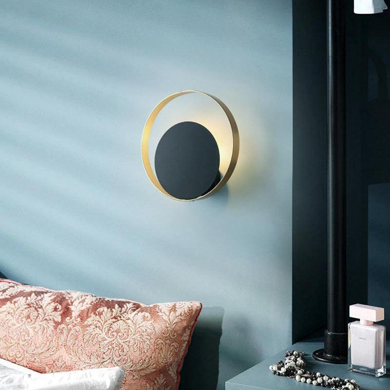Erliren Modern Minimalist Circle Wall Lamp - Image 4